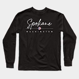 Spokane Washington Long Sleeve T-Shirt